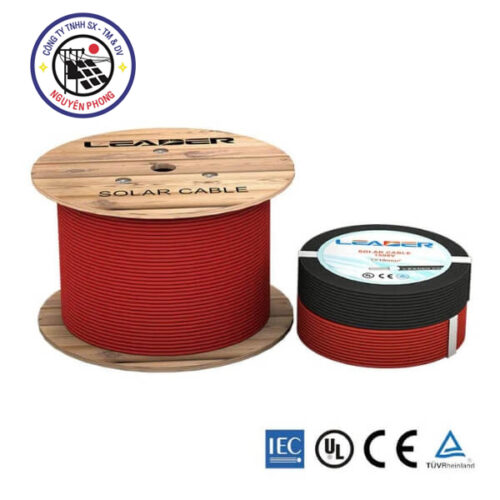 Cáp DC 10 mm2 LEADER cho điện mặt trời