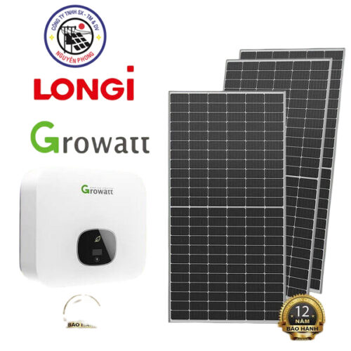 Hệ thống điện mặt trời 8kw hòa lưới